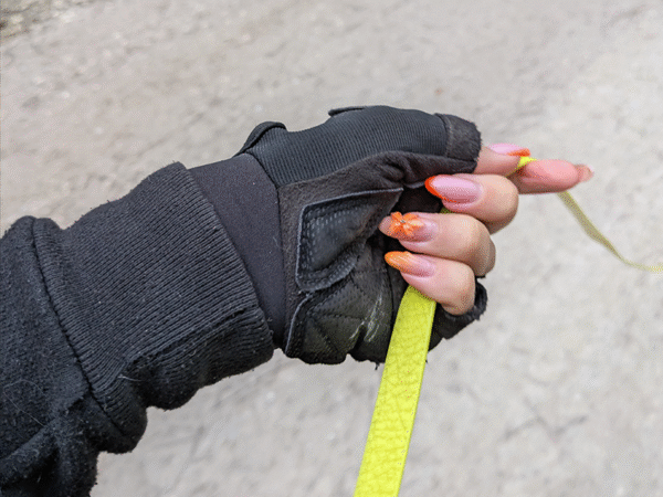 Paire de gants Hiver pour la gestion de longe