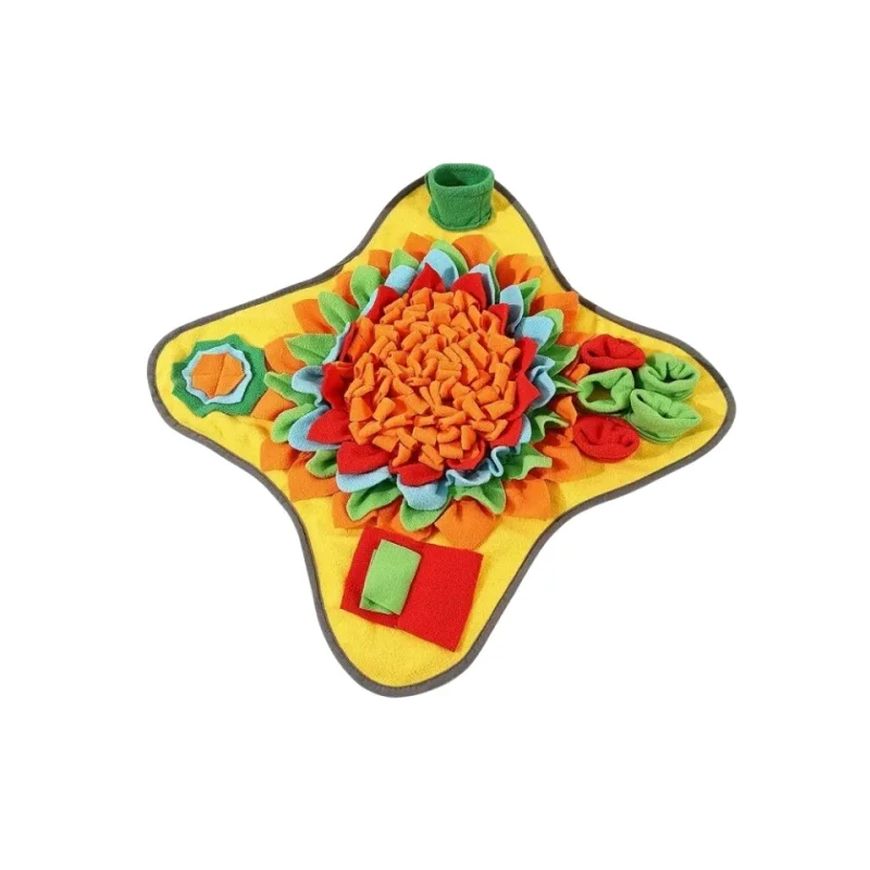 Tapis de Fouille pour Chien – Fleur – Image 3